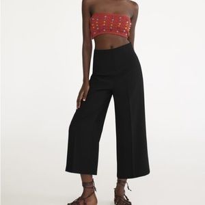 Zara Ultra High Waist Culottes